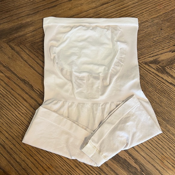 Blanqi: everyday seamless maternity over the belly support boy shorts. - Picture 8 of 10